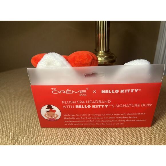 HELLO KITTY White Kitty Ears with RED BOW Headband-NWT - Picture 6 of 6